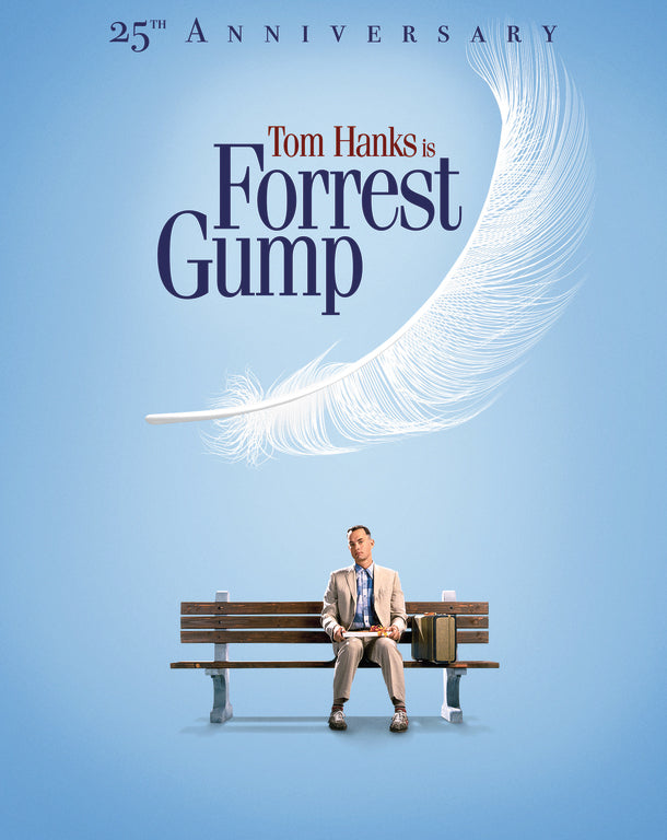Forrest Gump [25th Anniversary] [Includes Digital Copy] [Blu-ray] cover art
