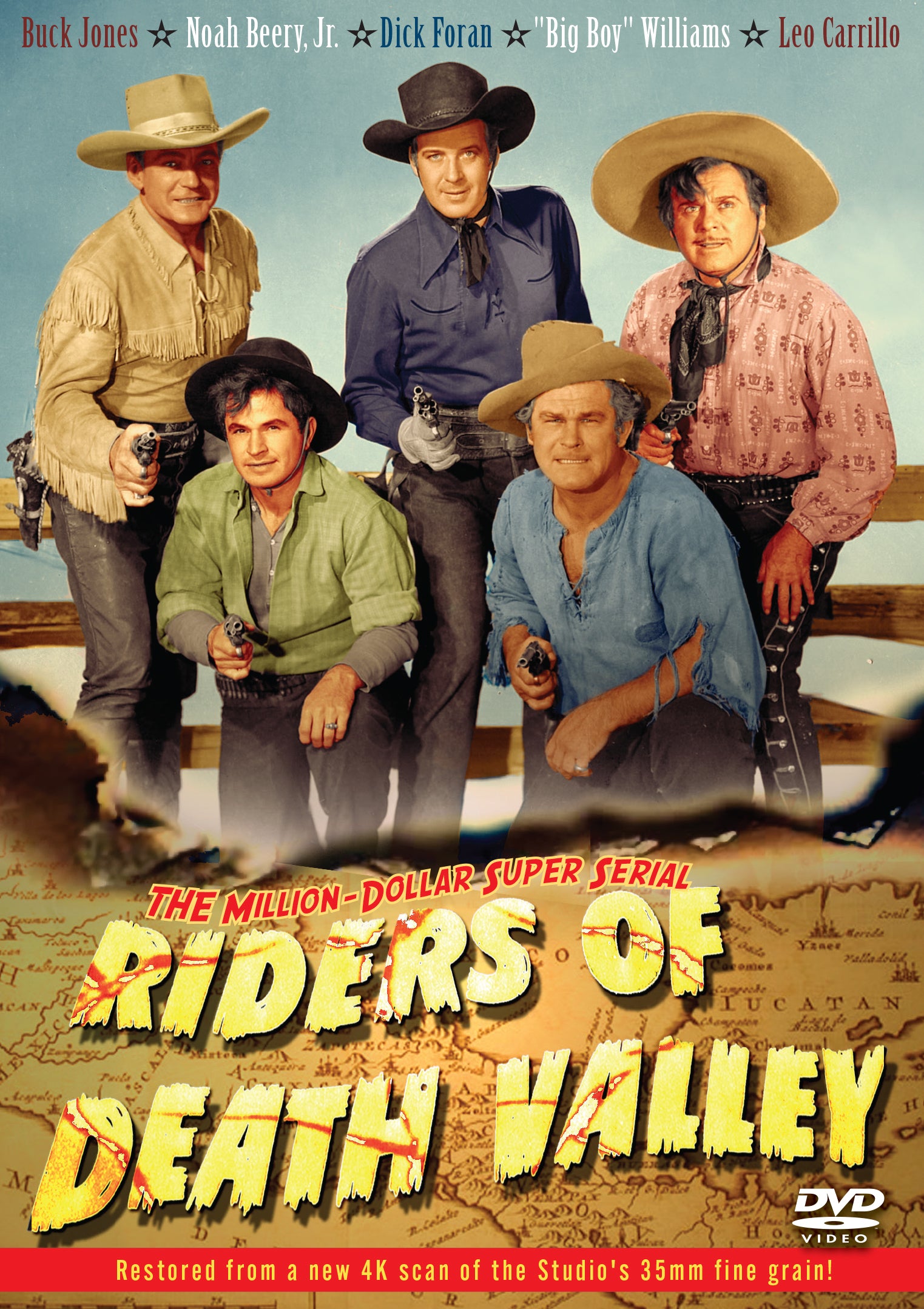 RIDERS OF DEATH VALLEY cover art