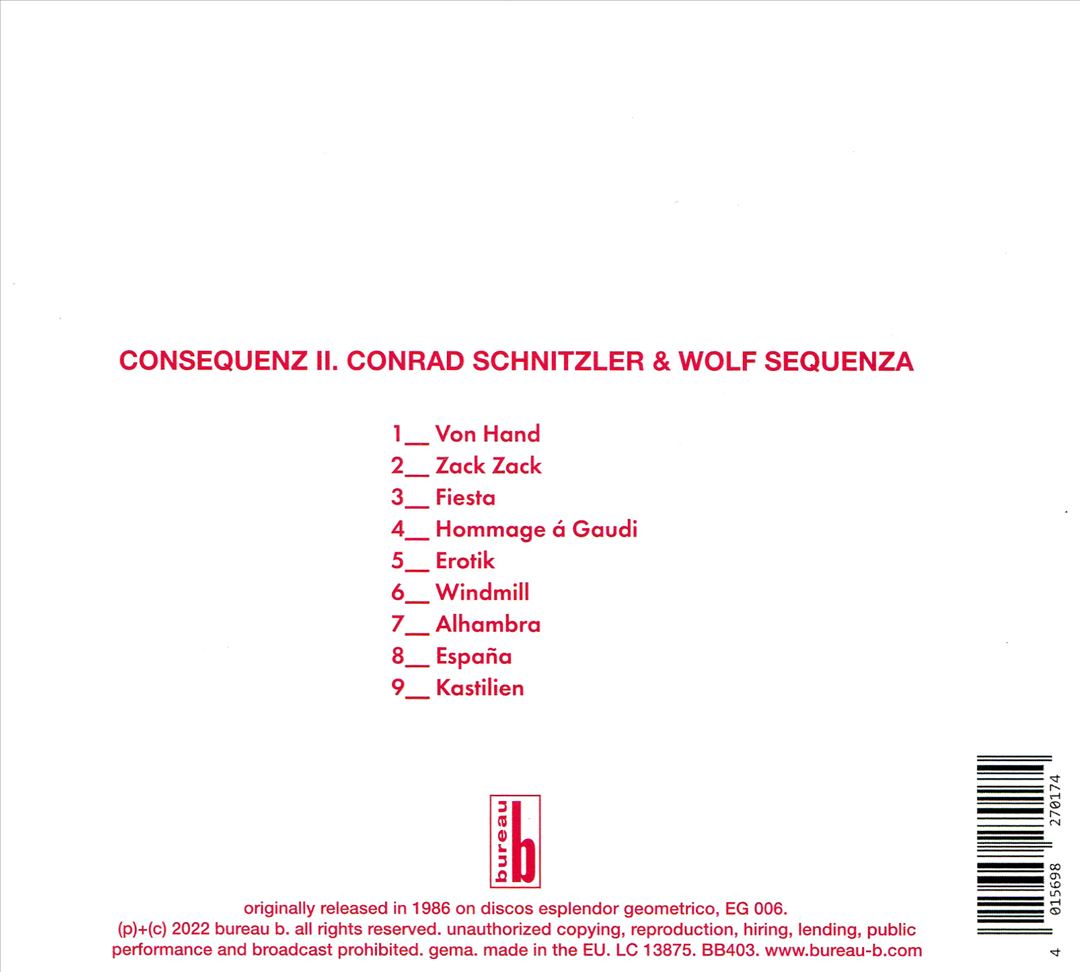 Consequenz II cover art