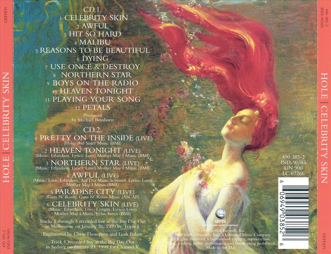 Celebrity Skin [UK Limited Editon Bonus CD] cover art