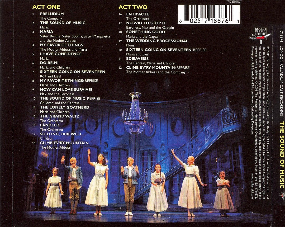 Sound of Music [London Palladium Cast Recording] cover art