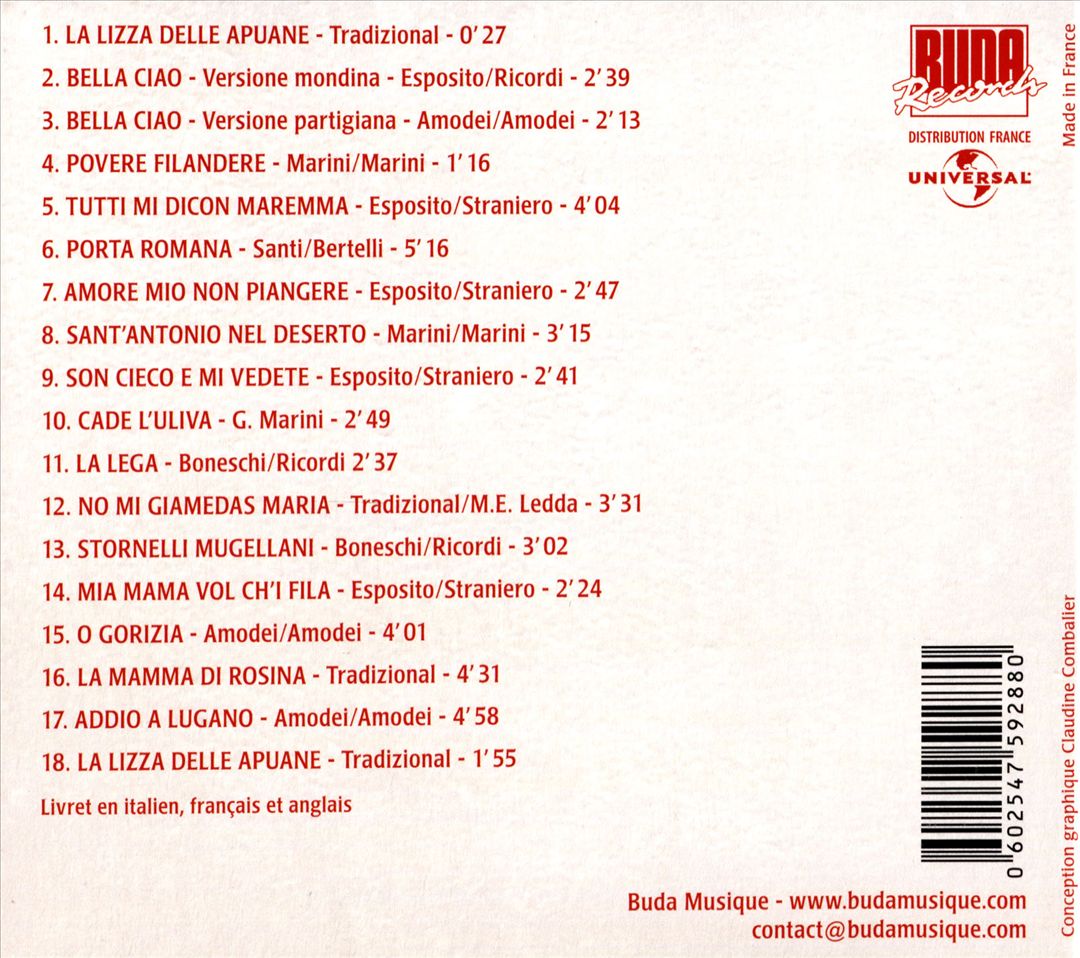 Bella Ciao cover art