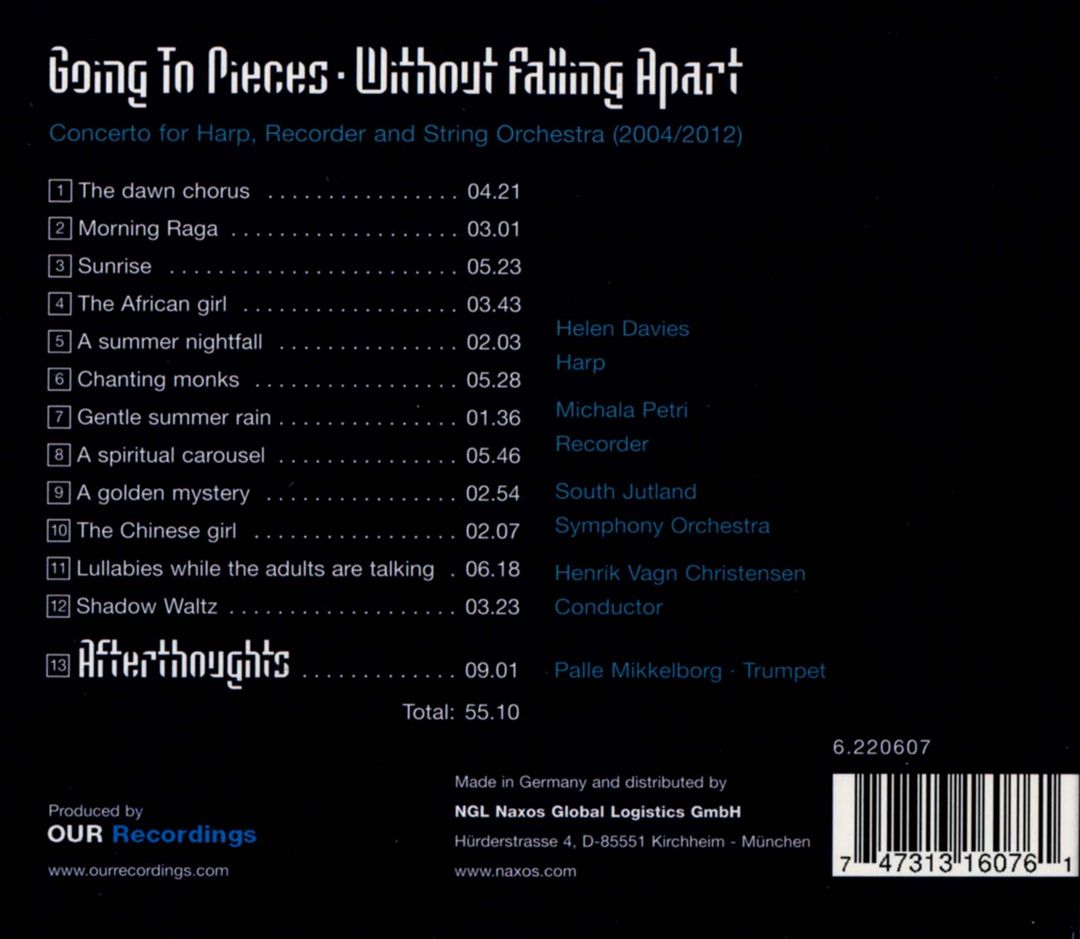 Palle Mikkelborg: Going to Pieces Without Falling Apart; Afterthoughts cover art