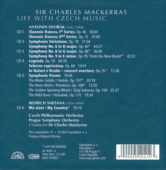 Life with Czech Music: Dvorák, Smetana cover art