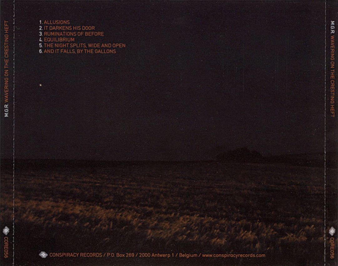 Wavering on the Cresting Heft cover art