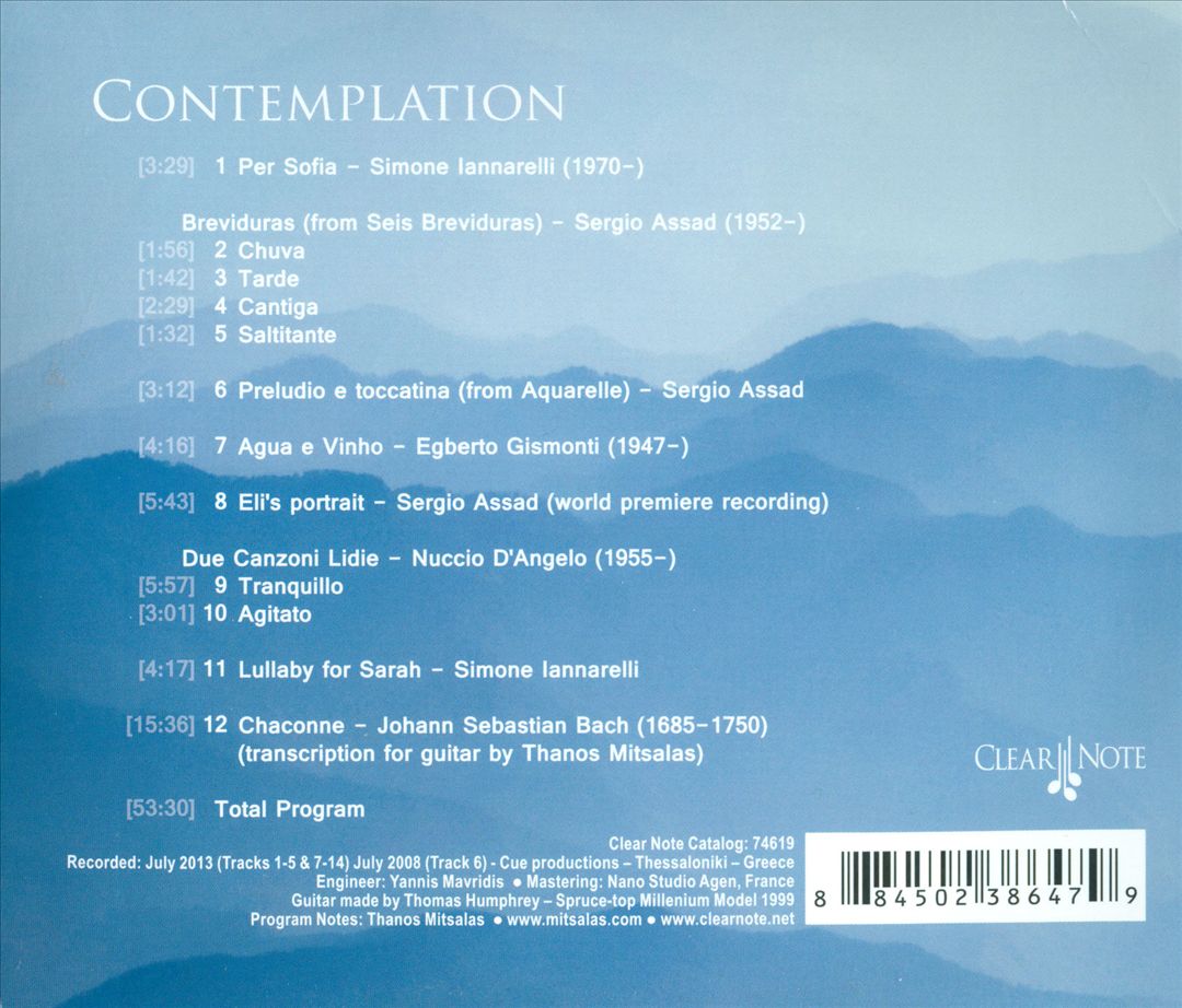 Contemplation cover art