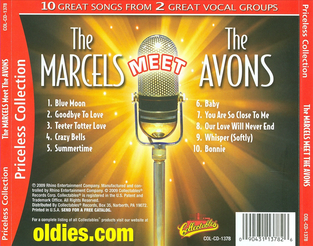 Marcels Meet the Avons cover art