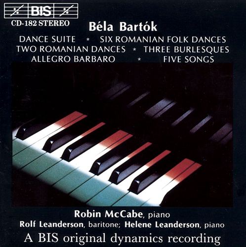 Bartok: Piano Music cover art