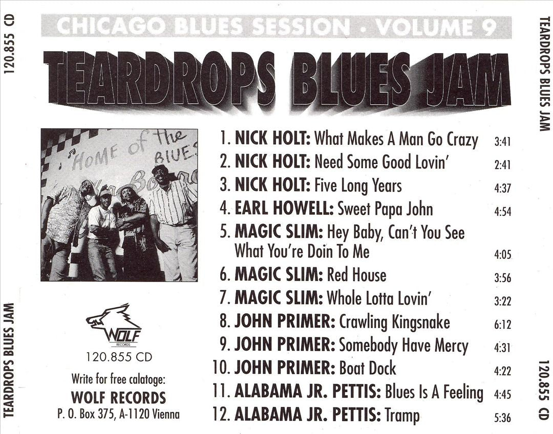 Teardrops Blues Jam: Chicago Blues Session, Vol. 9 cover art