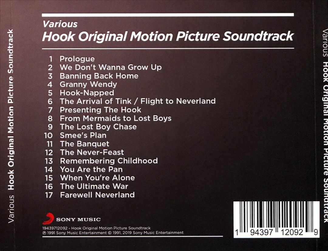 Hook [Original Motion Picture Soundtrack] cover art