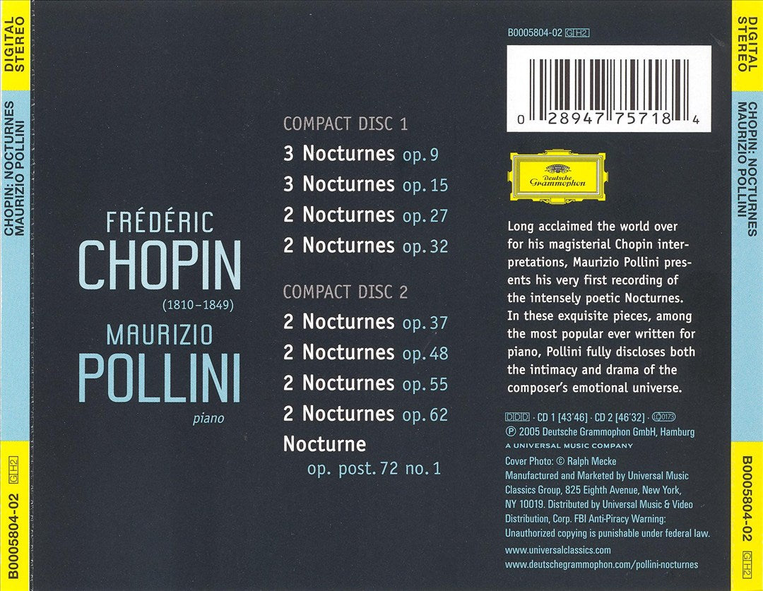 Chopin: Nocturnes cover art