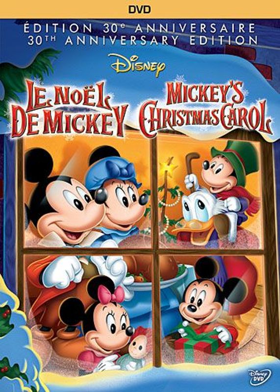 Mickey's Christmas Carol [Bilingual] [30th Anniversary Edition] cover art