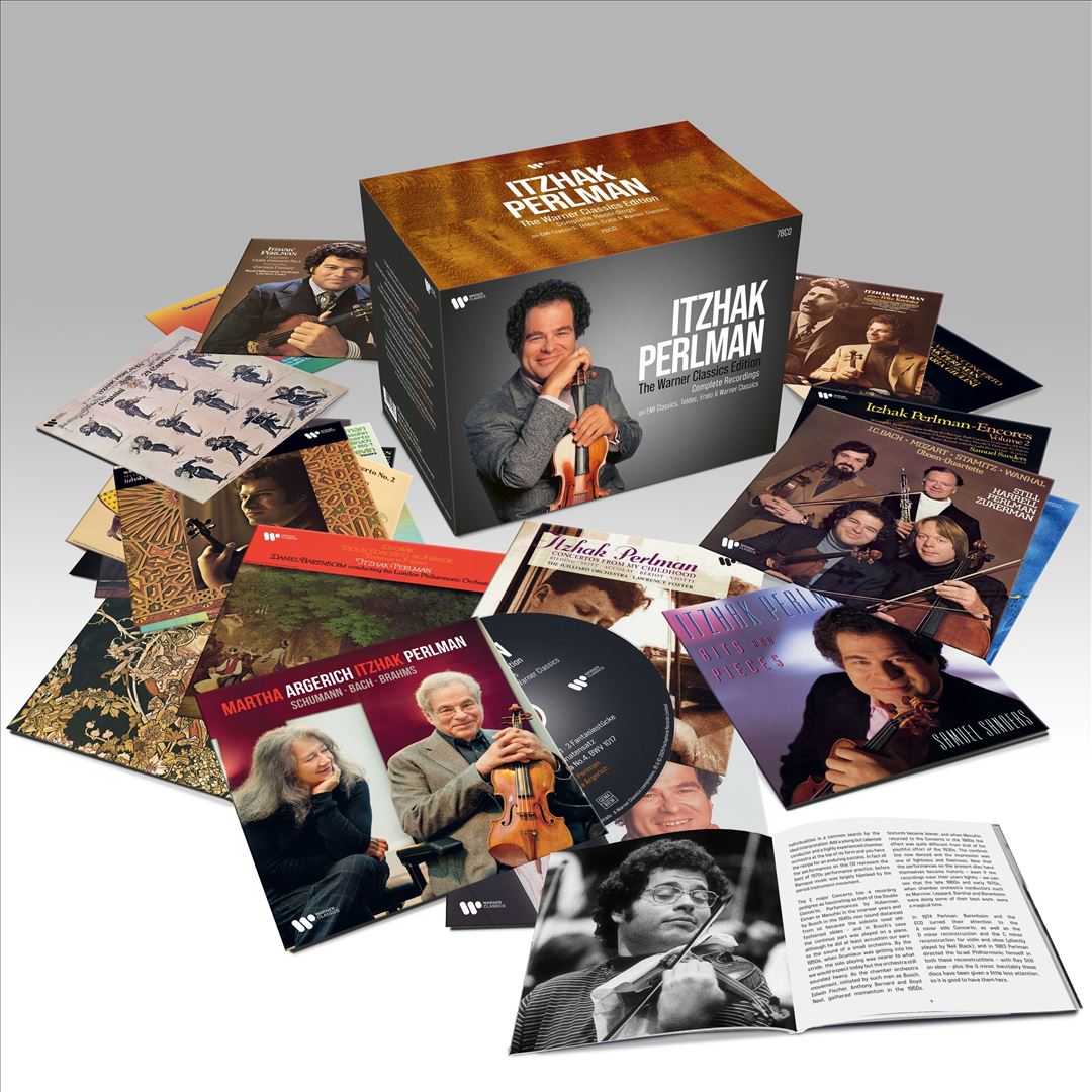 Itzhak Perlman: The Warner Classics Edition cover art