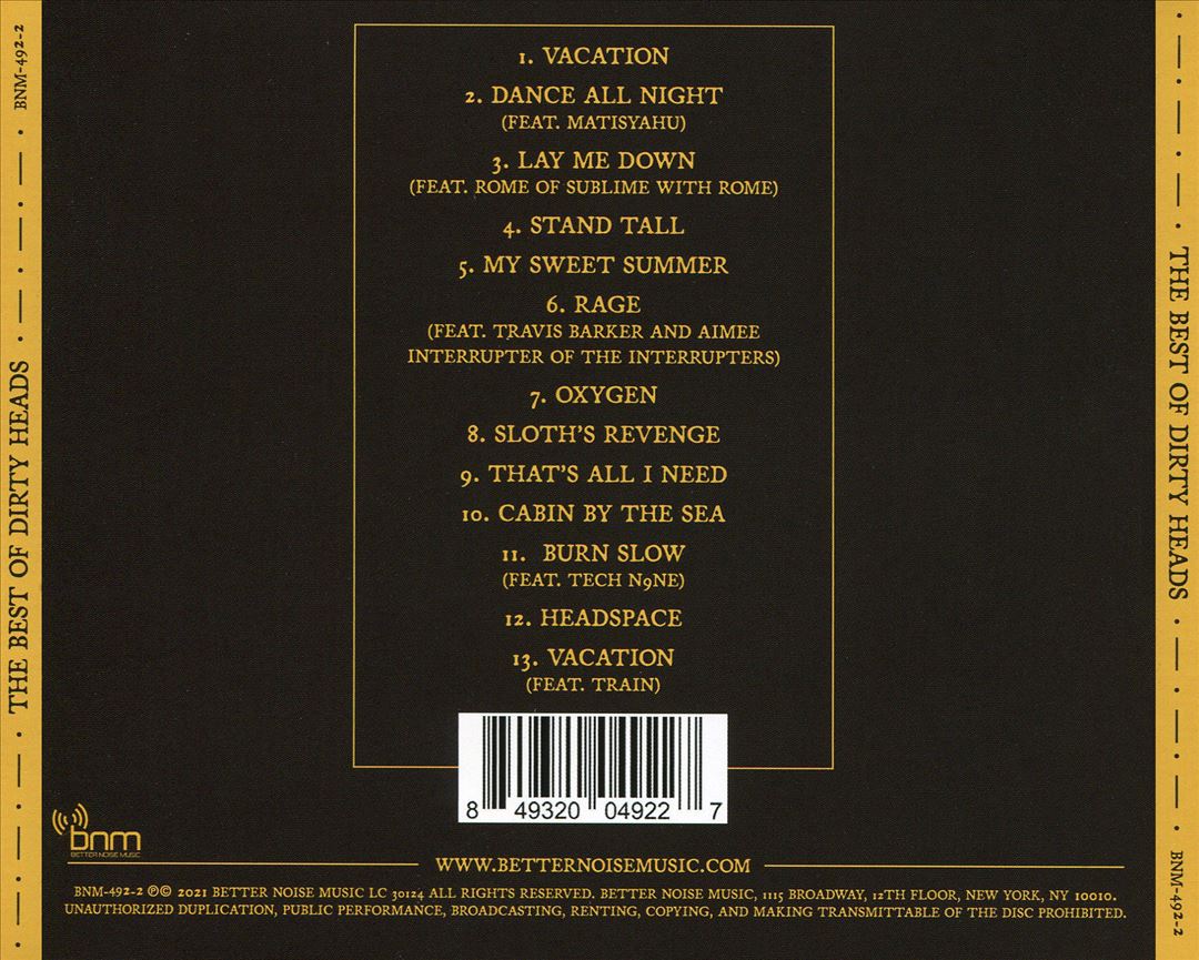 Best of Dirty Heads cover art