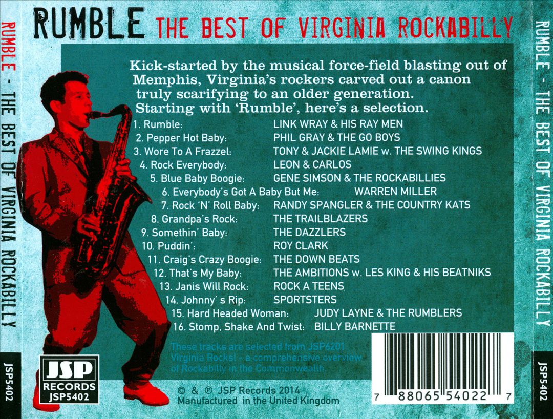Rumble: The Best Of Virginia Rockabilly cover art