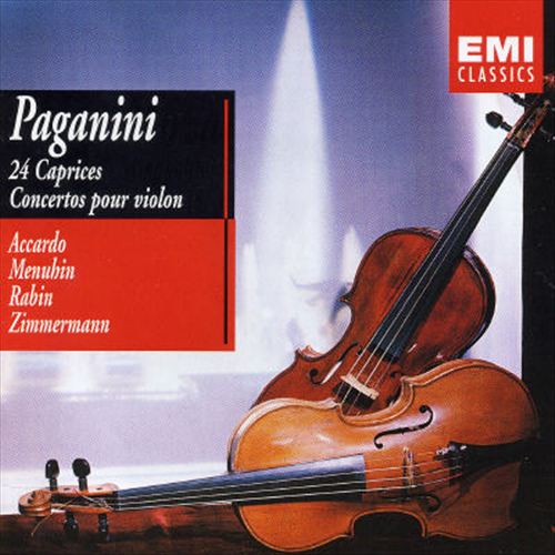 Paganini: 24 Caprices; Concertos pour violon [United Kingdom] cover art