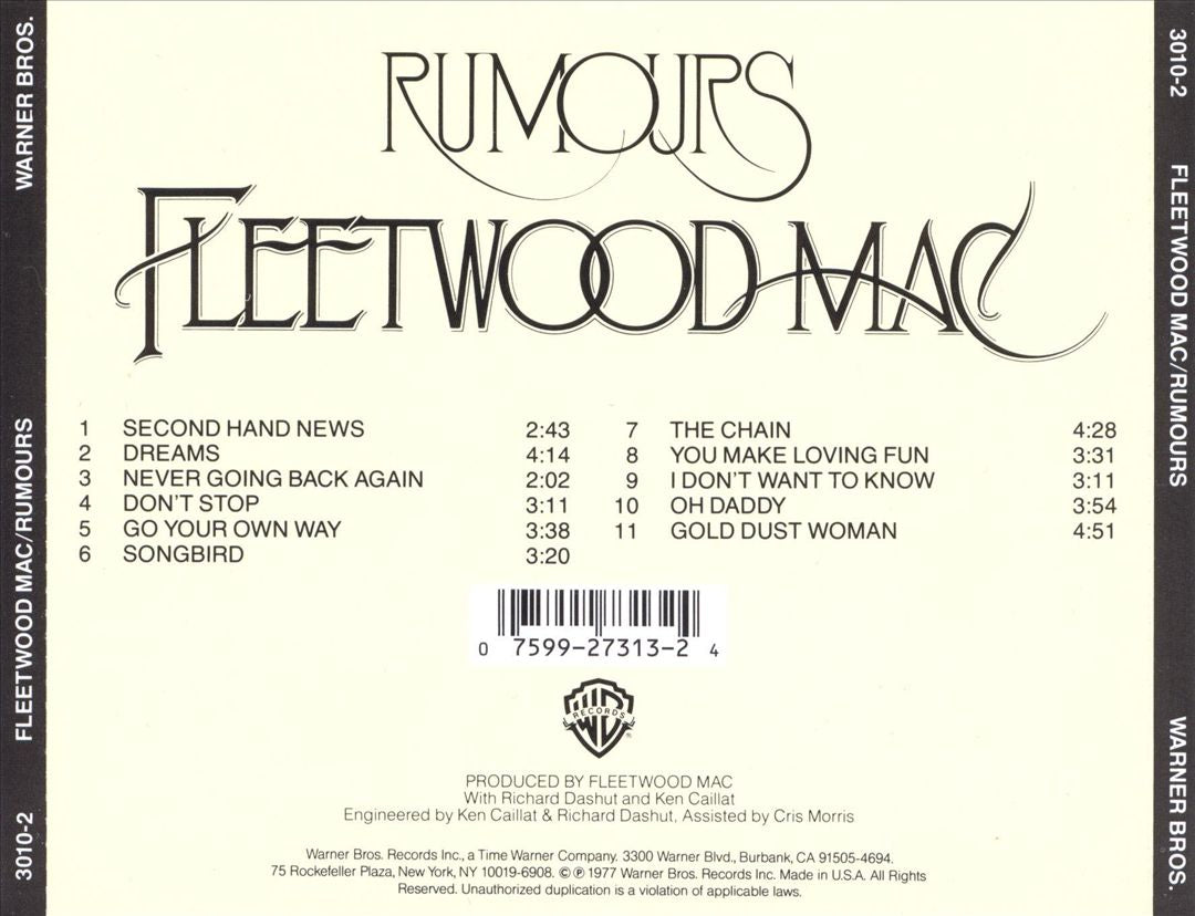 Rumours cover art