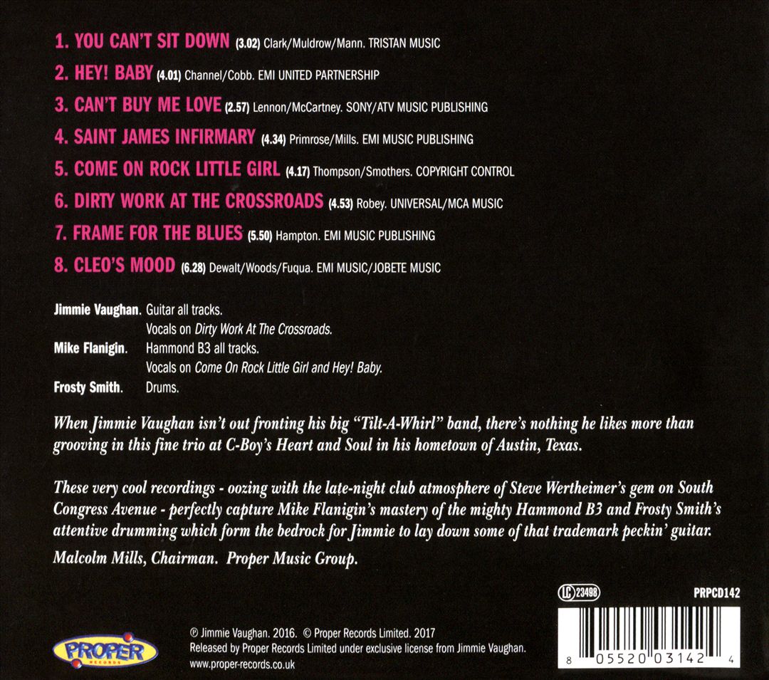 Live at C-Boy's cover art