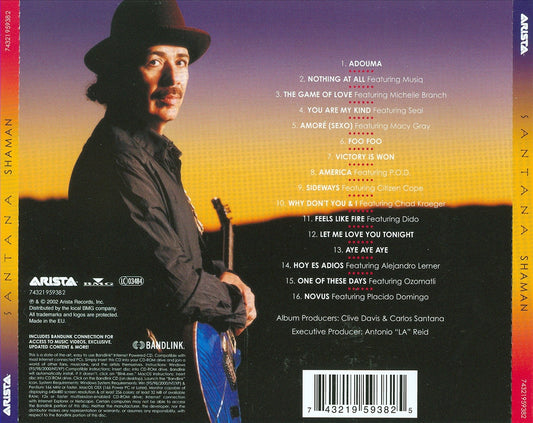 Shaman [Import Bonus Track] cover art