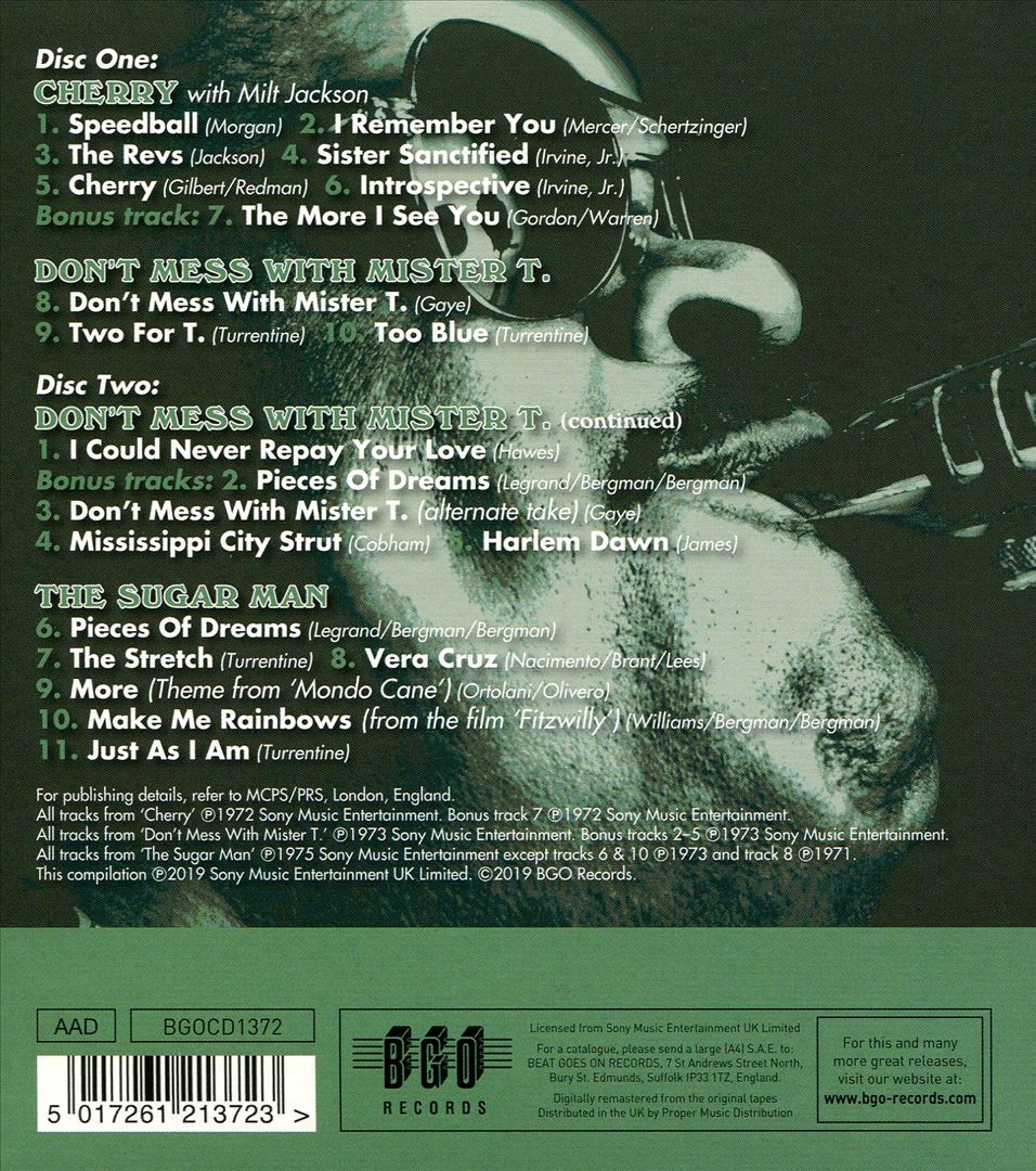 Cherry/Don't Mess With Mister T./The Sugar Man cover art