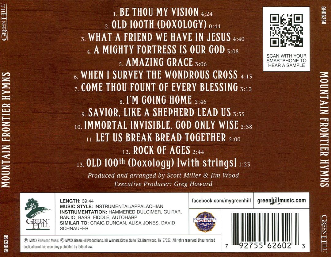 Mountain Frontier Hymns: An Inspirational Collection cover art