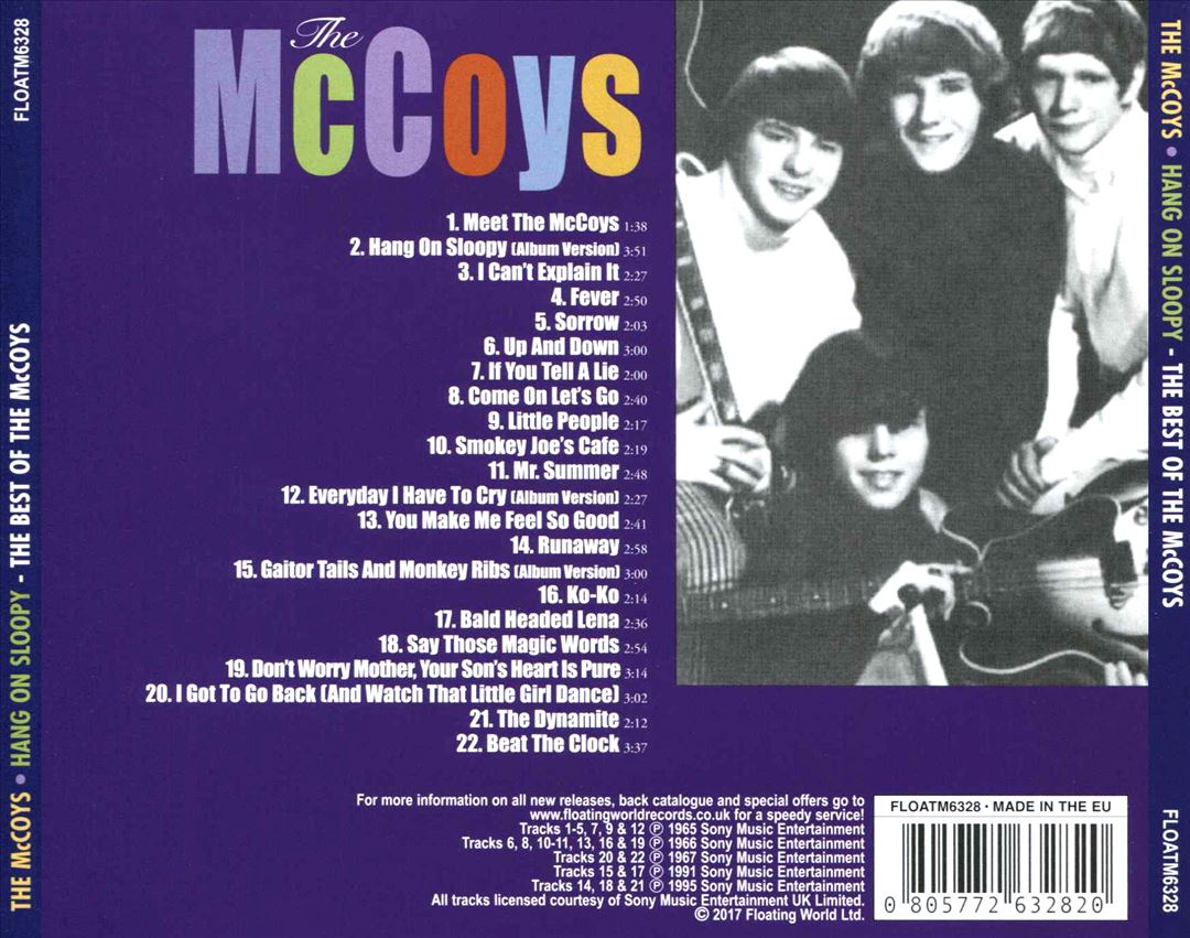 Hang on Sloopy cover art