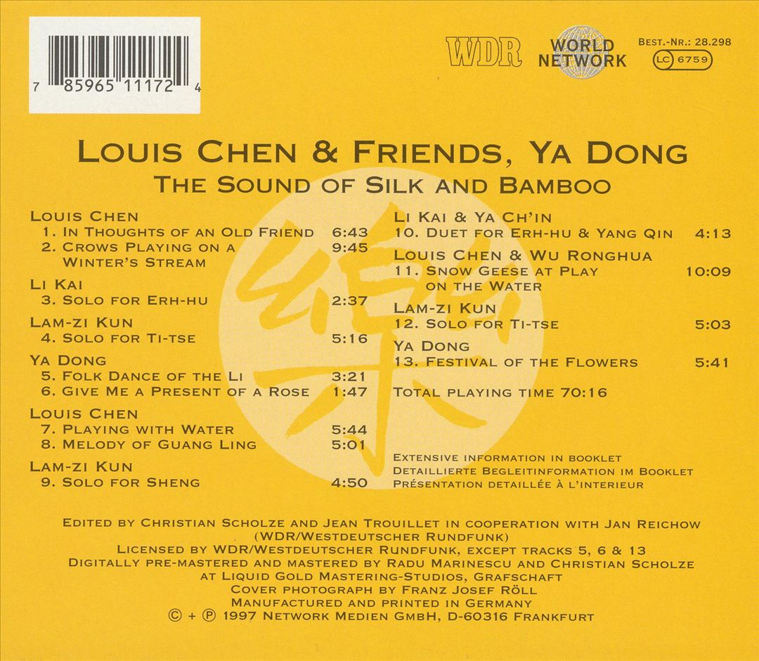 Sound of Silk and Bamboo cover art