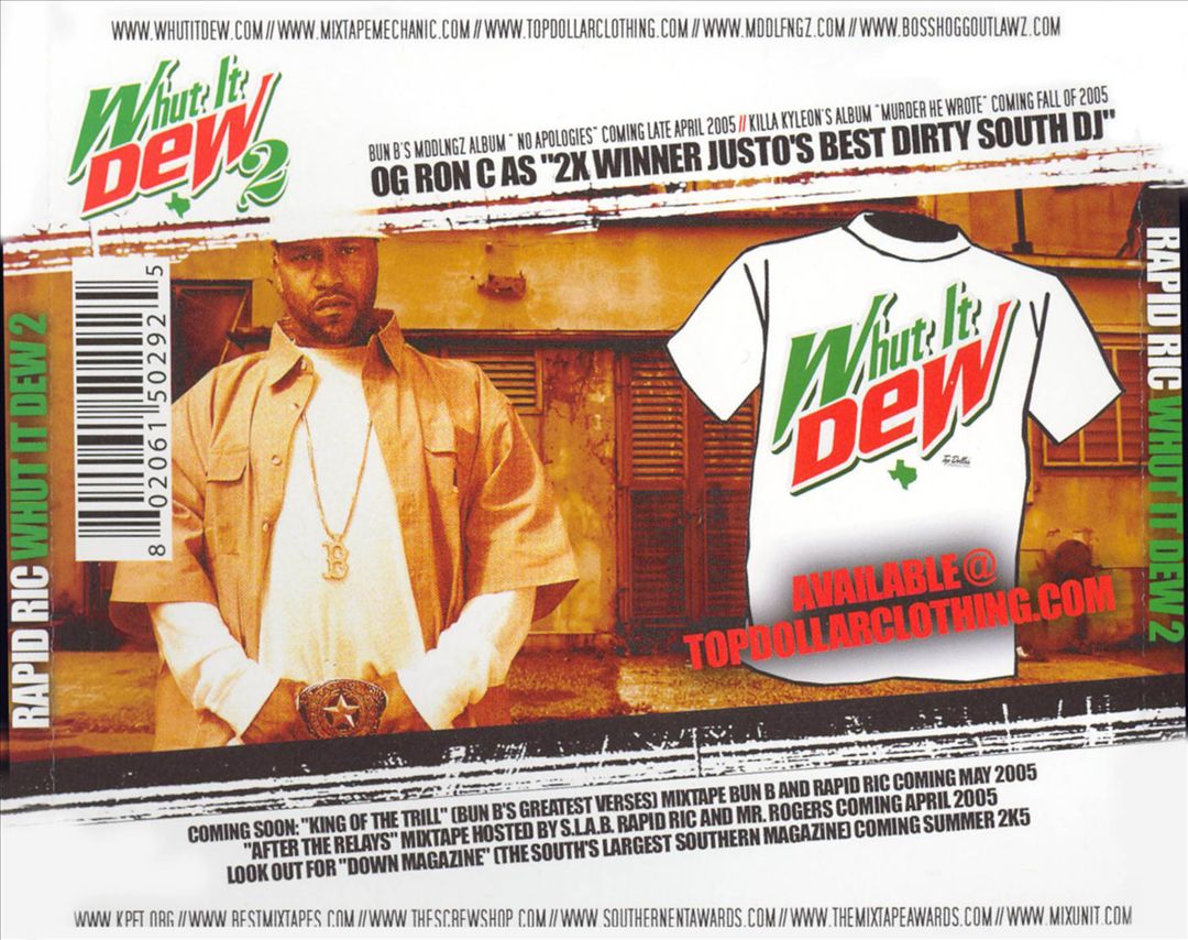 Whut It Dew, Vol. 2 cover art
