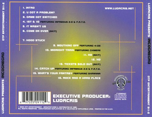 Incognegro cover art