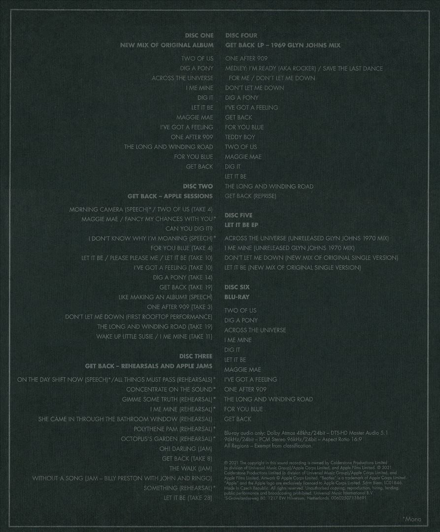 Let It Be [2021 Mix] [Super Deluxe Edition] cover art
