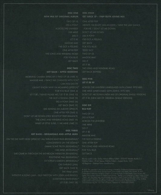 Let It Be [2021 Mix] [Super Deluxe Edition] cover art
