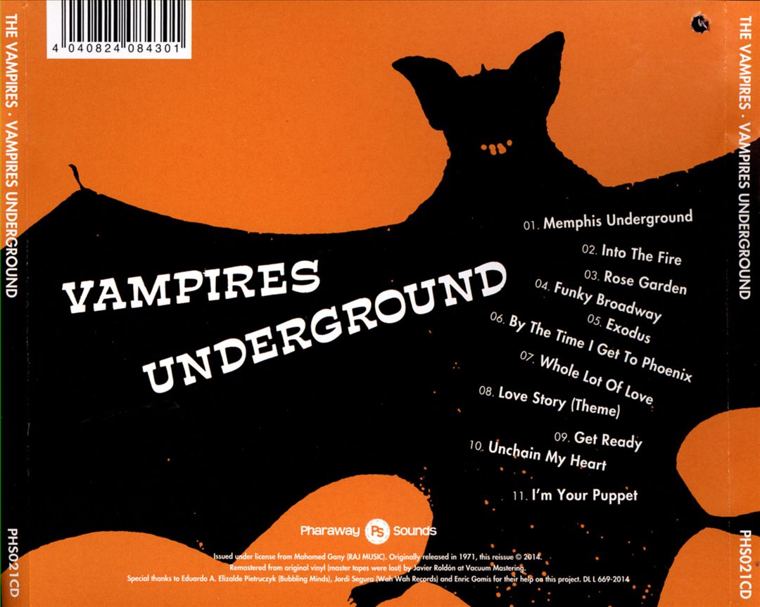 Vampires Underground cover art