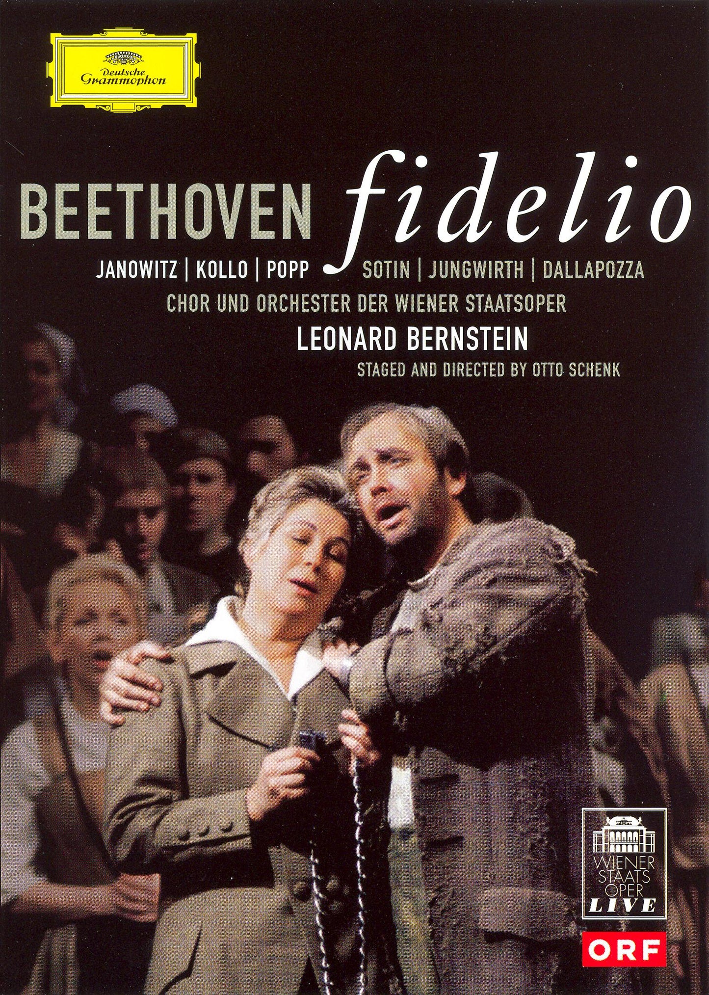 Ludwig Van Beethoven - Fidelio - Bernstein cover art