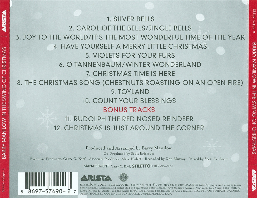 In the Swing of Christmas [Bonus Tracks] cover art
