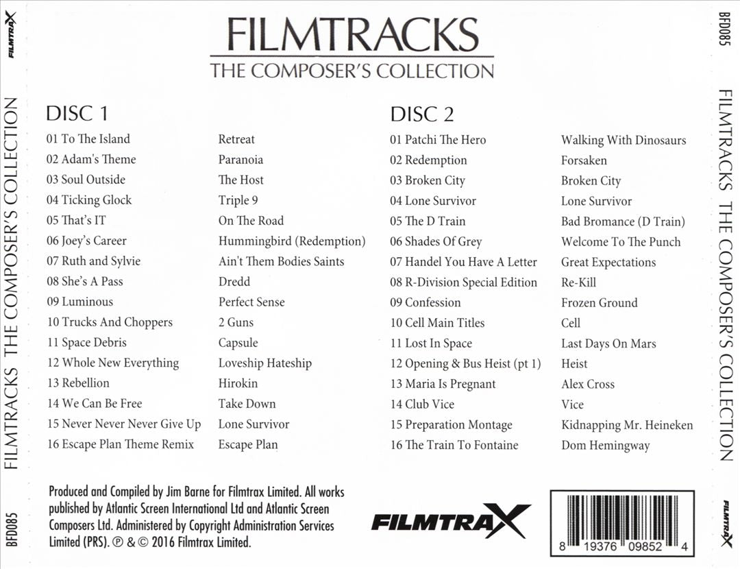 Filmtracks: The Composer's Collection [Original Soundtrack] cover art
