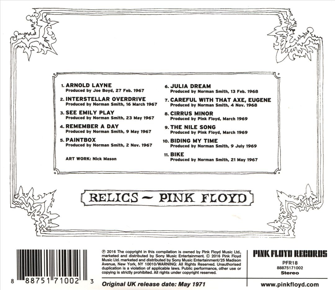 Relics cover art