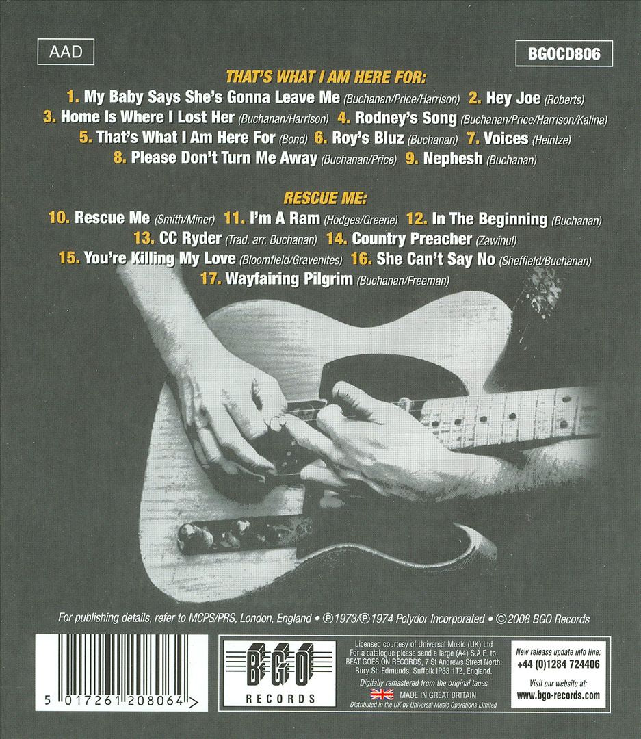 That's What I Am Here For/Rescue Me cover art
