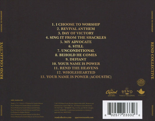 I Choose to Worship cover art