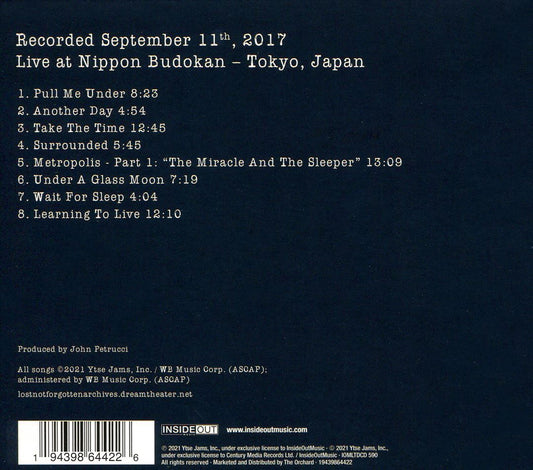 Lost Not Forgotten Archives: Images and Words – Live in Japan 2017 cover art