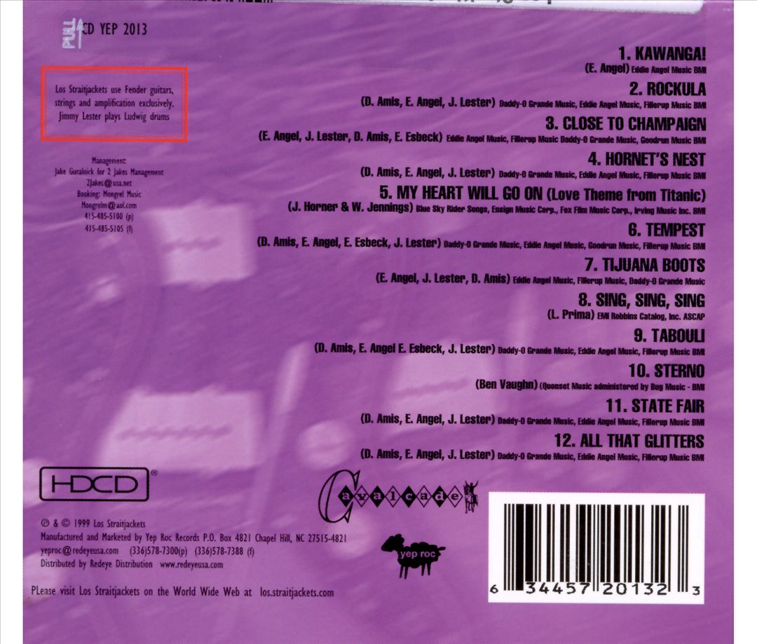 Velvet Touch of los Straitjackets cover art