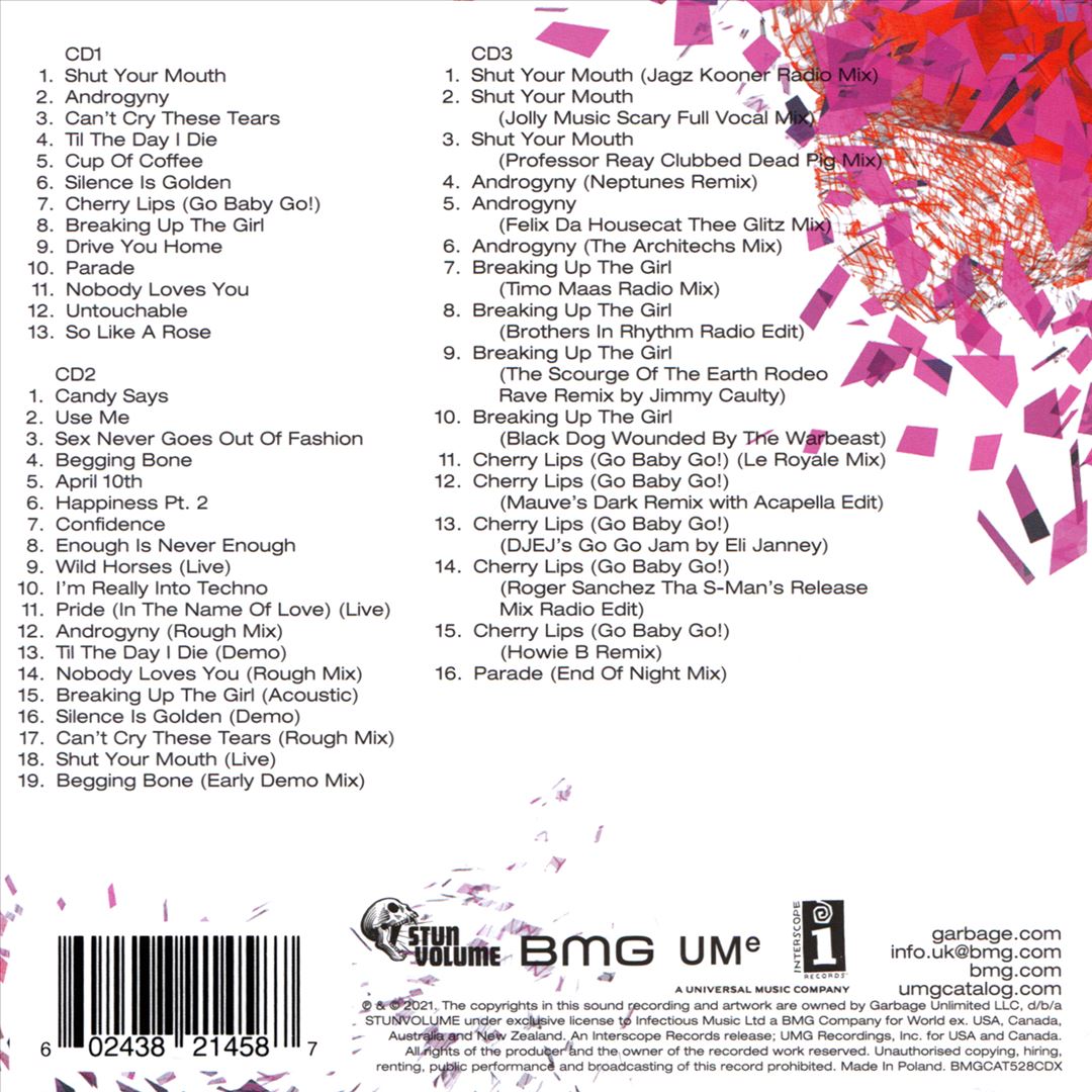 beautifulgarbage [20th Anniversary] cover art