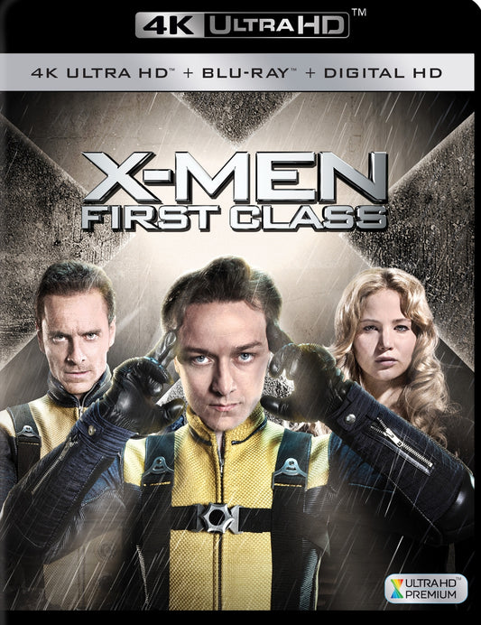 X-Men: First Class [4K Ultra HD Blu-ray/Blu-ray] cover art