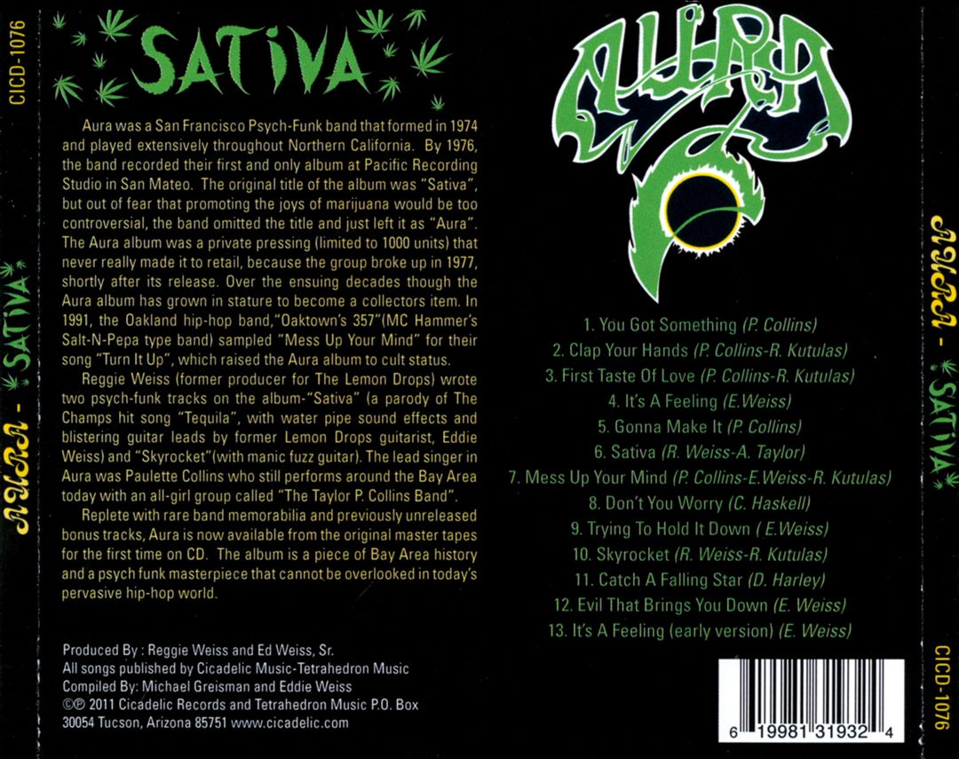 Aura (Sativa) cover art