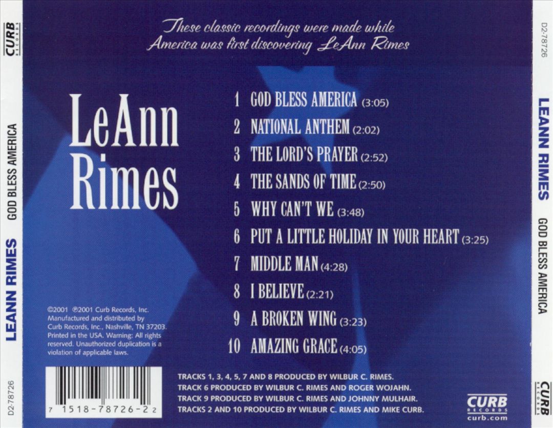 God Bless America cover art