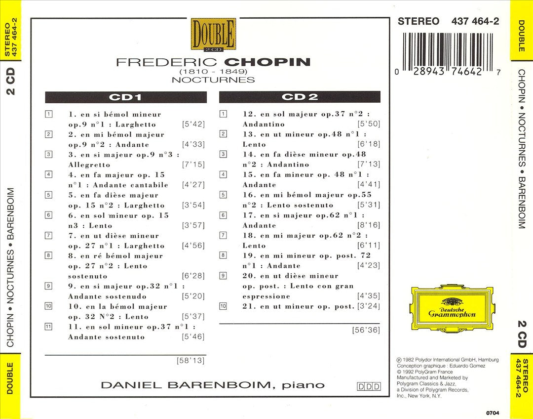 Chopin: Nocturnes cover art