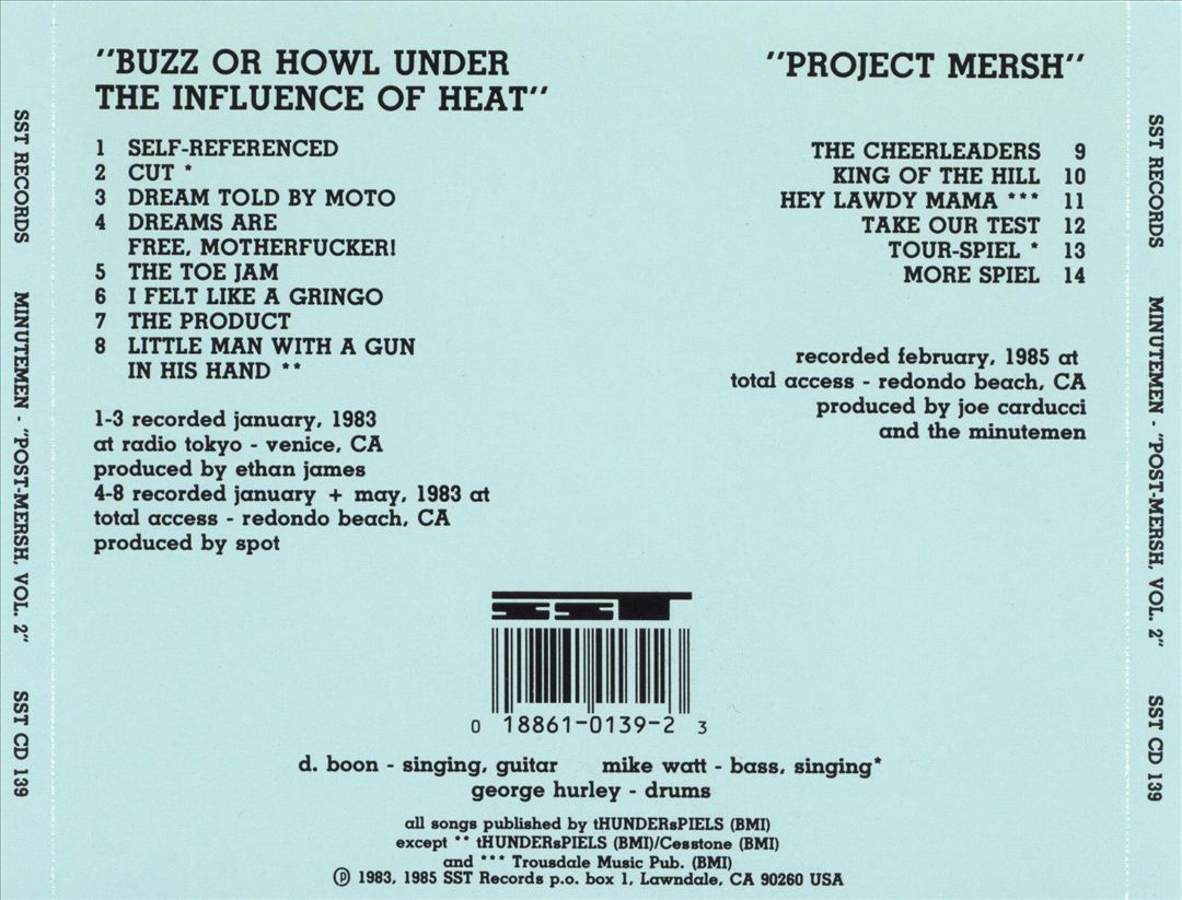 Post-Mersh, Vol. 2 cover art