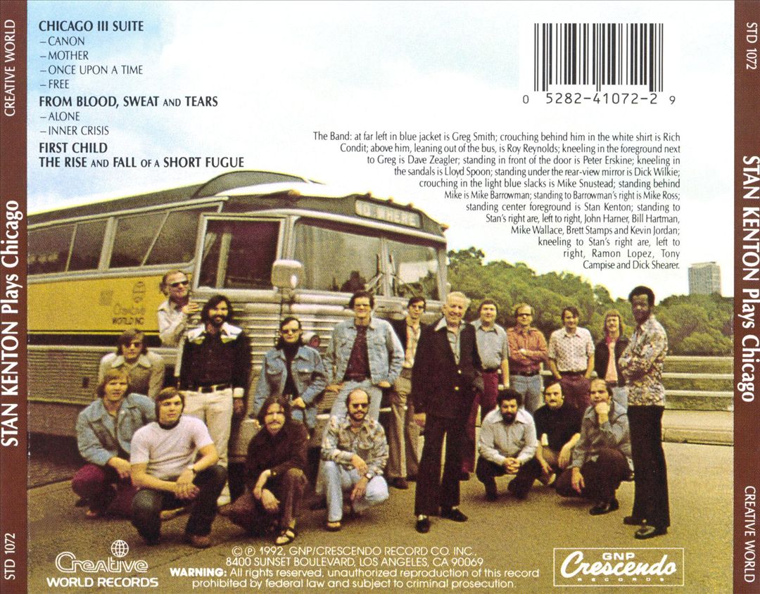 Stan Kenton Plays Chicago cover art