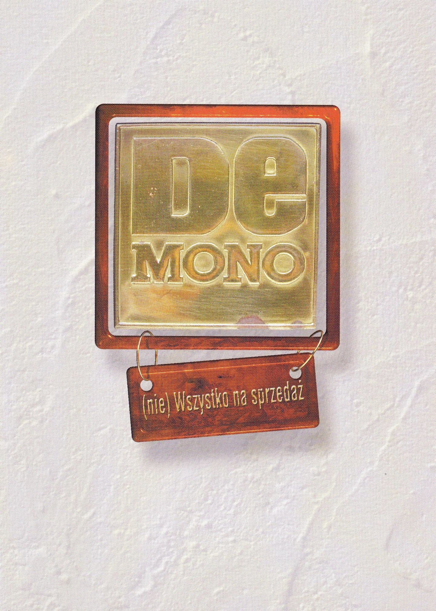 De Mono: (Nie) Wszystko Na Sprzedaz cover art
