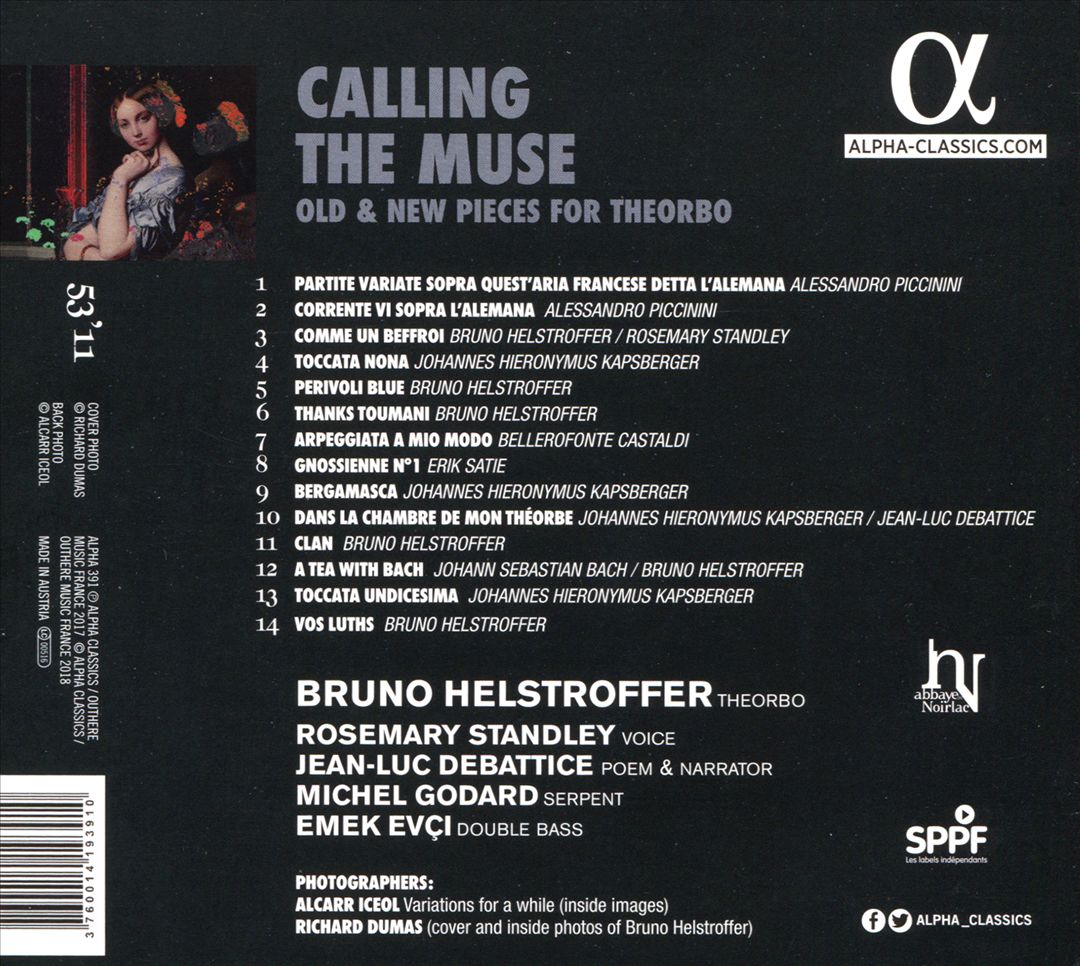 Calling the Muse: Old & New Pieces for Theorbo cover art