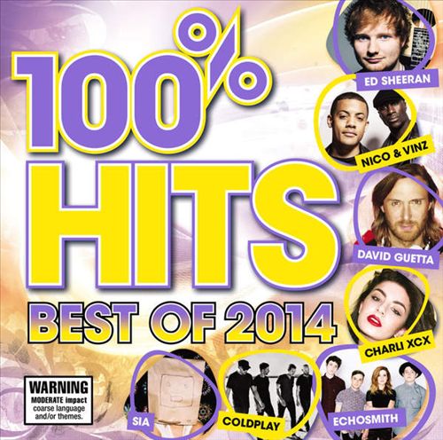100% Hits Best of 2014 cover art